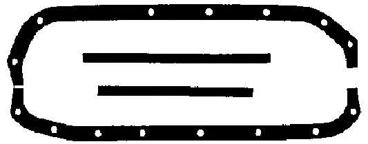 Прокладка поддона Fiat Panda (к-кт)