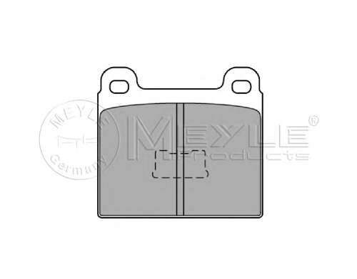 Комплект тормозных колодок, дисковый тормоз