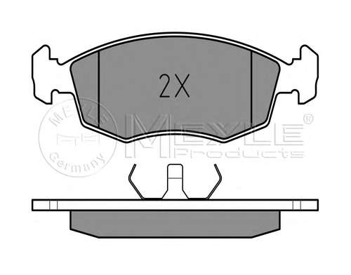Комплект тормозных колодок, дисковый тормоз