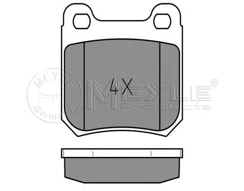 Комплект тормозных колодок, дисковый тормоз