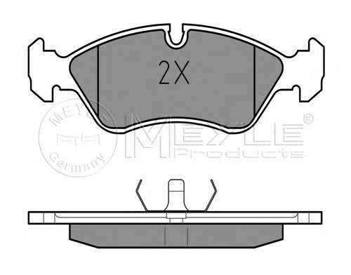 Комплект тормозных колодок, дисковый тормоз
