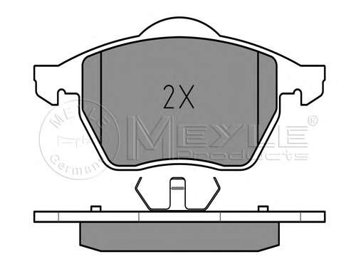Колодки тормозные (передние) Audi A4/VW Passat 1.6-2.8 95-01 