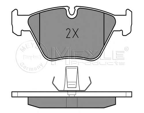 Колодки тормозные (передние) BMW 5 (E39) 95-