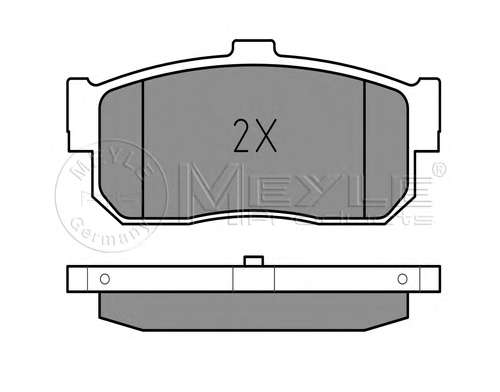Комплект тормозных колодок, дисковый тормоз
