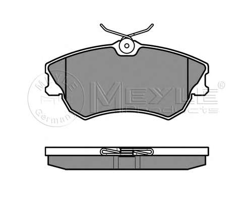 Колодки тормозные (передние) Renault Espace (с датчиками) 96-