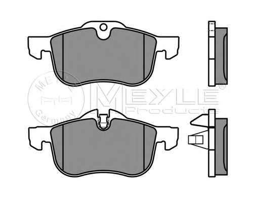 Комплект тормозных колодок, дисковый тормоз