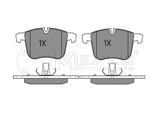 Колодки тормозные (передние) Opel Signum/Vectra C/GTS/SAAB 9-3/9-3X 1.8-3.2 02-