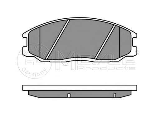 Колодки тормозные (передние) Hyundai Santa Fe/Trajet 01-08