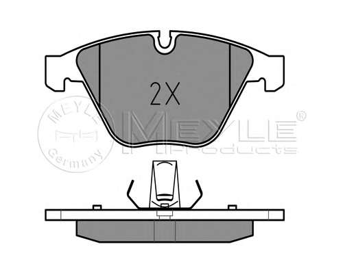 Гальмівні колодки BMW P. E90/E91 325-335 07-