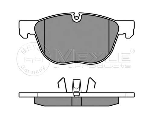 Колодки тормозные (передние) BMW X5/X6 06-
