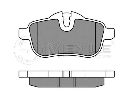 Комплект тормозных колодок, дисковый тормоз