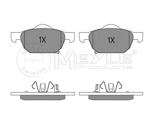 Колодки тормозные (передние) Honda Accord VIII 08-
