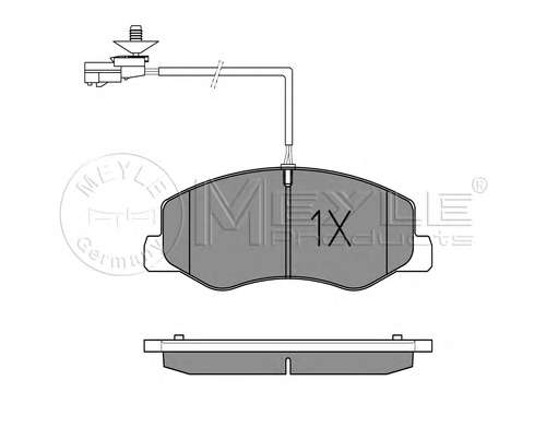 Колодки тормозные (задние) Renault Master 10- (спарка)
