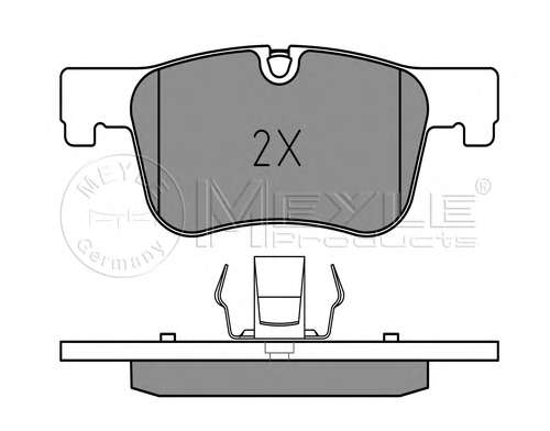 Колодки тормозные (передние) BMW 1 (F20)/3 (F30)/4 (F32) 10- 
