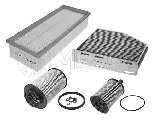 Комплект фильтров VW Caddy III 1.9/2.0 TDI 04-10 (воздушный/масляный/топливный/салона угол.)