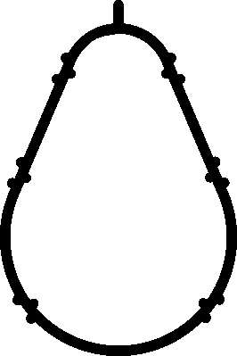 Прокладка колл. IN VAG 1.6/2.0 00- AHL/ALZ/ANA/ARM/AZM (4)