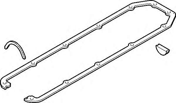 Прокладка крышки клапанов Audi 80/90/100/200 2.2 Turbo -96 (к-кт)