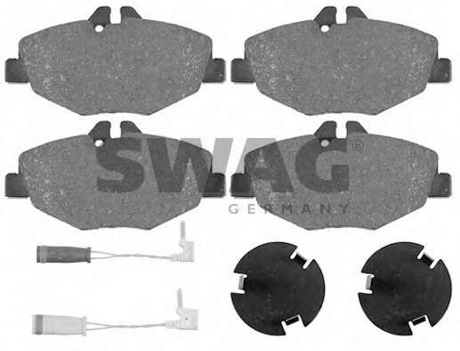 Комплект тормозных колодок, дисковый тормоз