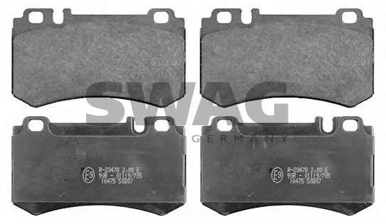 Комплект тормозных колодок, дисковый тормоз