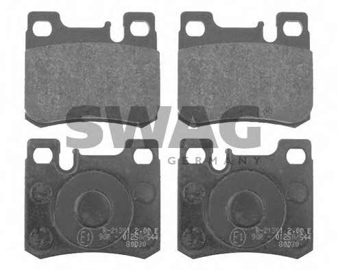 Комплект тормозных колодок, дисковый тормоз