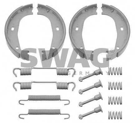 Комплект тормозных колодок, стояночная тормозная система