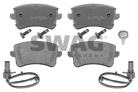 Комплект тормозных колодок, дисковый тормоз