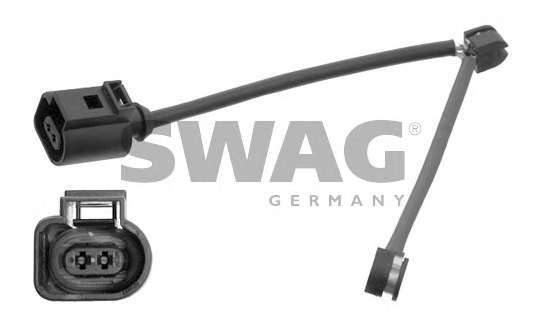 Сигнализатор, износ тормозных колодок