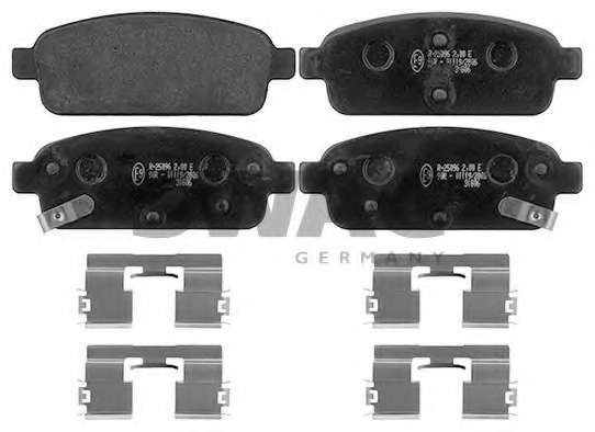 Комплект тормозных колодок, дисковый тормоз
