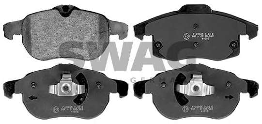 Комплект тормозных колодок, дисковый тормоз