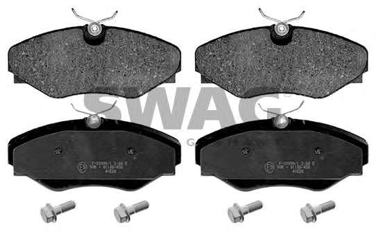 Комплект тормозных колодок, дисковый тормоз