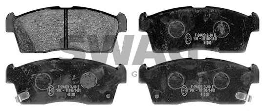 Комплект тормозных колодок, дисковый тормоз