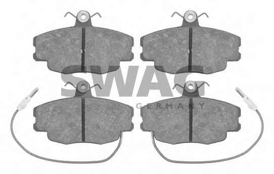 Комплект тормозных колодок, дисковый тормоз