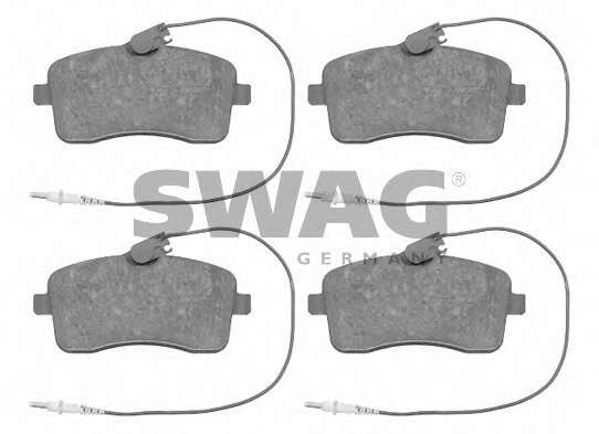 Комплект тормозных колодок, дисковый тормоз