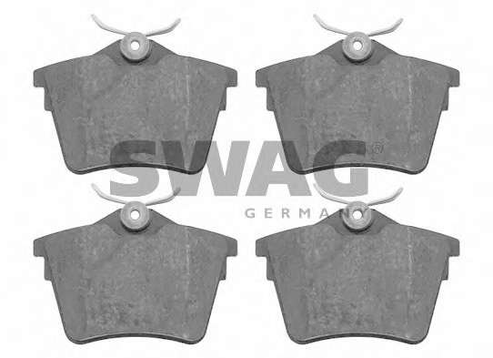 Комплект тормозных колодок, дисковый тормоз