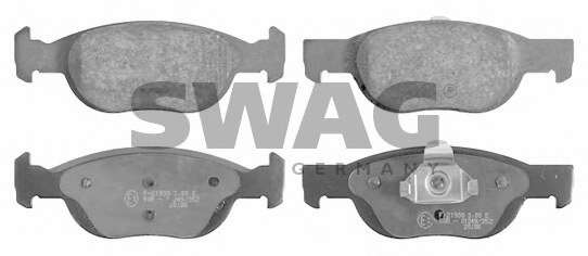 Комплект тормозных колодок, дисковый тормоз