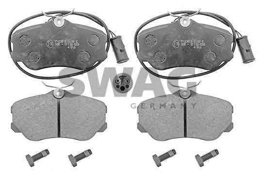 Комплект тормозных колодок, дисковый тормоз