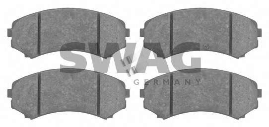 Комплект тормозных колодок, дисковый тормоз