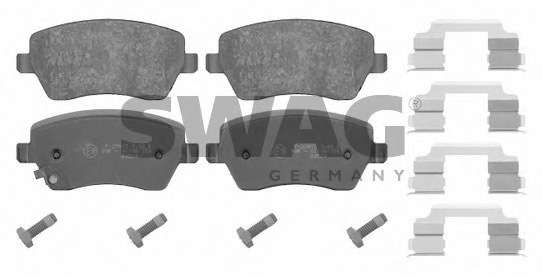 Комплект тормозных колодок, дисковый тормоз