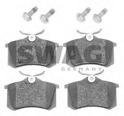 Комплект тормозных колодок, дисковый тормоз