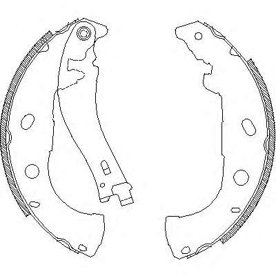 Комплект тормозных колодок