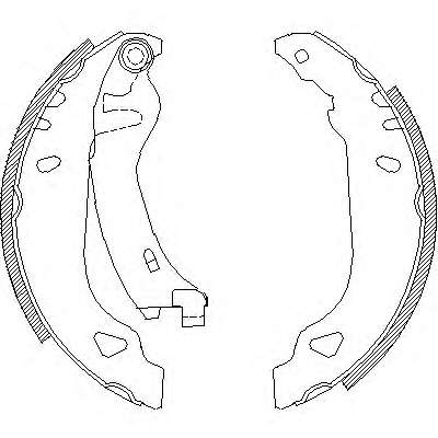 Комплект тормозных колодок
