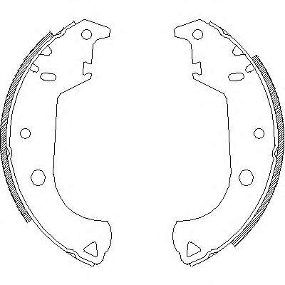 Комплект тормозных колодок