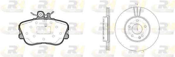 Комплект тормозов, дисковый тормозной механизм