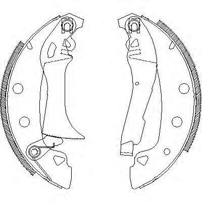 Комплект тормозных колодок