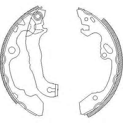 Комплект тормозных колодок