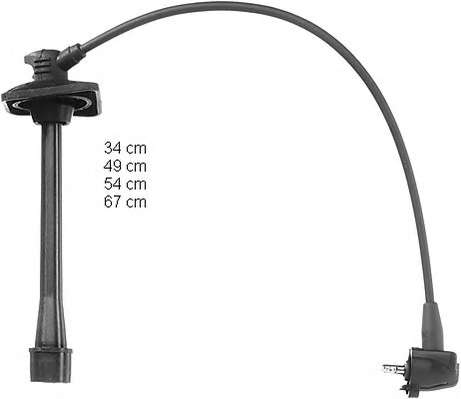 Комплект проводов зажигания
