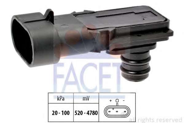 Датчик давления воздуха, высотный корректор. Датчик, давление во впускном газопроводе