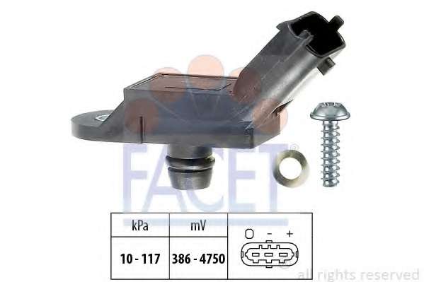 Датчик давления воздуха, высотный корректор. Датчик, давление во впускном газопроводе