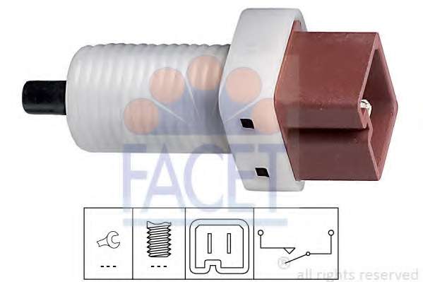 Выключатель фонаря сигнала торможения. Выключатель, привод сцепления (Tempomat)