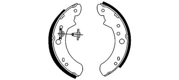 Комплект тормозных колодок